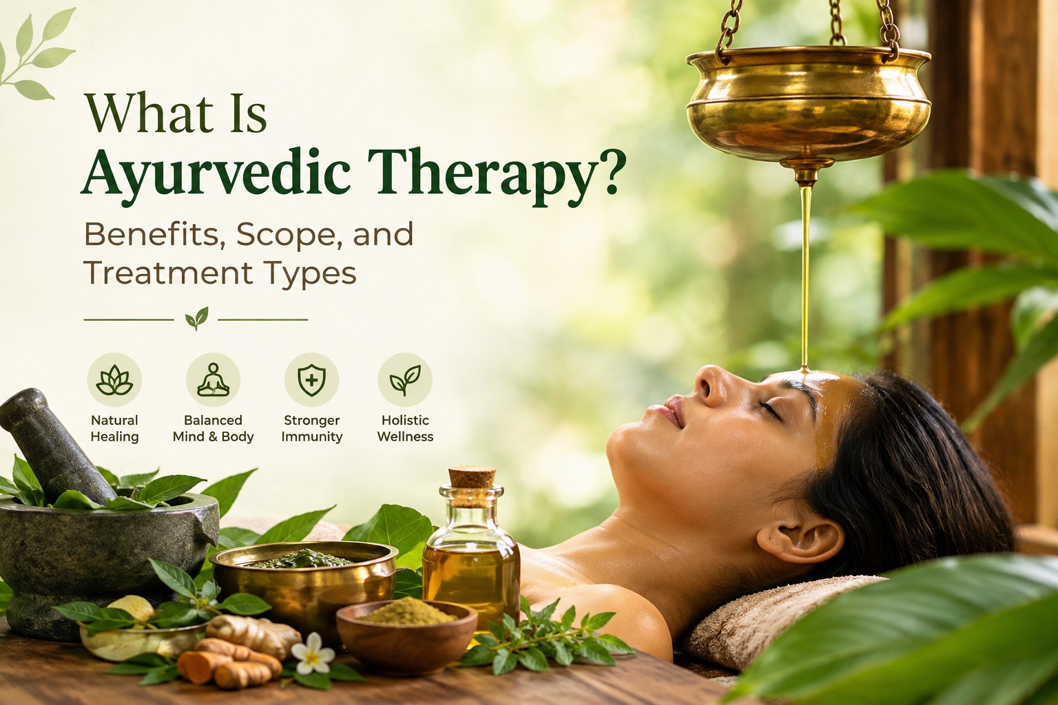 What Is Ayurvedic Therapy? Benefits, Scope, and Treatment Types